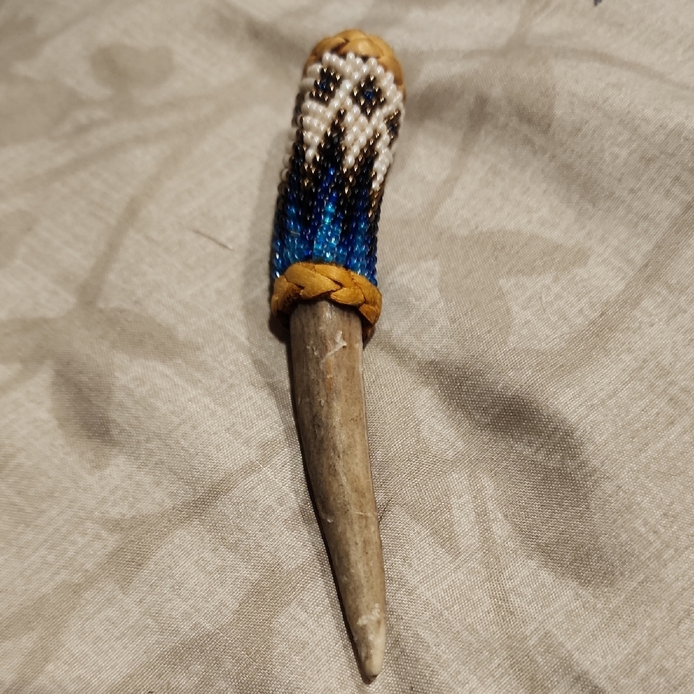 Beaded Tribal Style Pendant